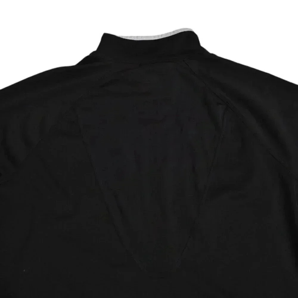 Adidas  Black Full Zip Track Jacket 3 Stripes Lightweight Women's Size Large - Picture 7 of 8